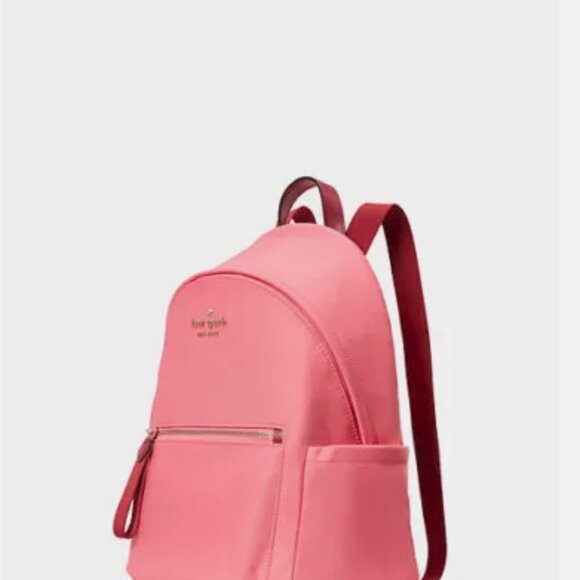 Kate Spade Chelsea Medium Nylon Backpack - Brand New Deep Dahlia main image 4